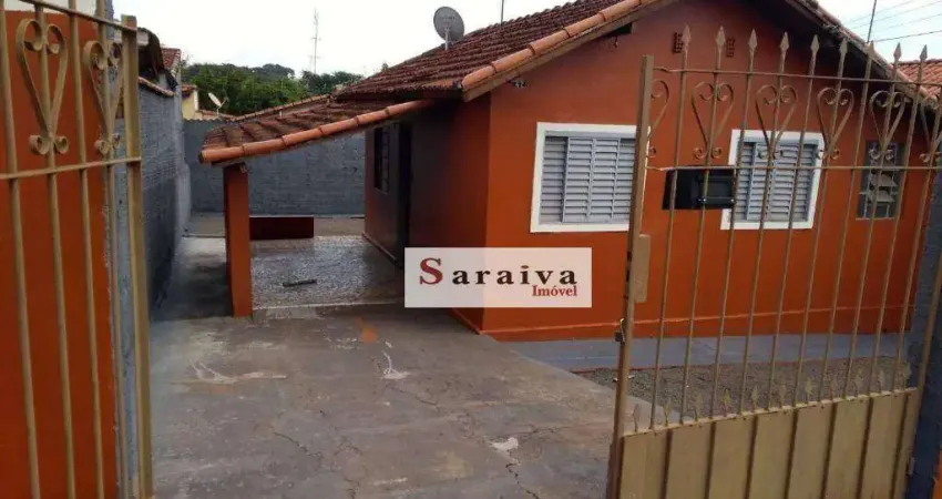 Casa com 2 dormitórios, 60 m² - venda por r$ 160.000,00 ou aluguel por r$ 850,00/mês - núcleo habitacional doutor alvaro beltram de souza - itapuí/sp