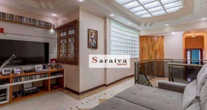 Sobrado com 3 dormitórios à venda, 195 m² por R$ 1.250.000 - Vila Camilópolis - Santo André/SP
