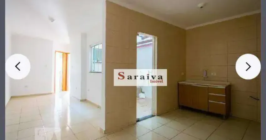 Apartamento com 2 dormitórios à venda, 52 m² por R$ 280.000,00 - Jardim do Estádio - Santo André/SP