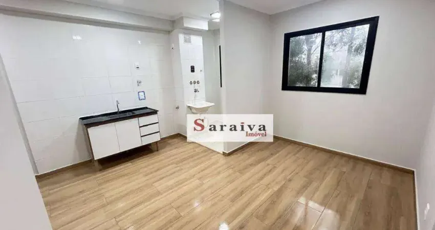 Apartamento com 2 dormitórios para alugar, 41 m² por r$ 2.200,00/mês - jardim concordia - diadema/sp