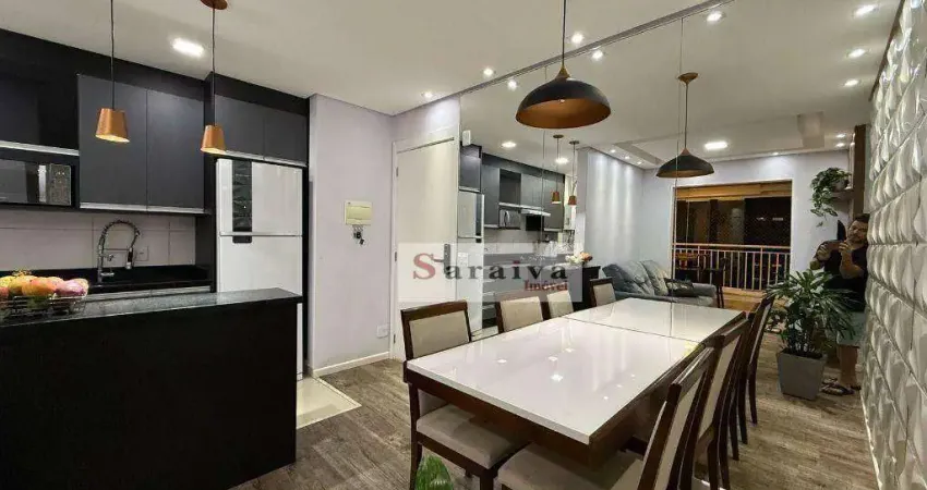 Apartamento com 2 dormitórios à venda, 63 m² por R$ 692.000,00 - Jardim Hollywood - São Bernardo do Campo/SP