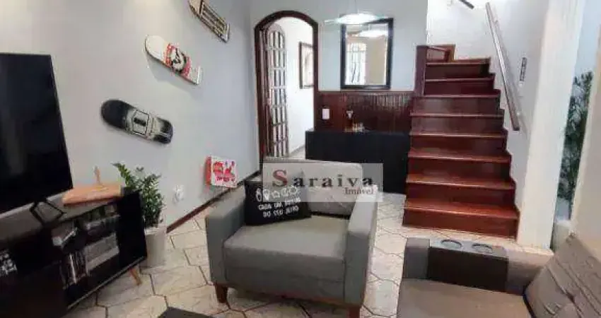 Sobrado com 3 dormitórios à venda, 135 m² por R$ 550.000 - Parque dos Pássaros - São Bernardo do Campo/SP
