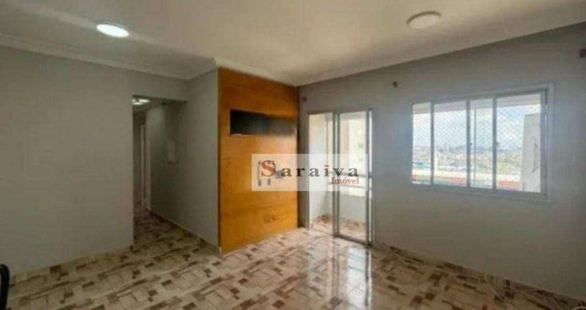 Apartamento com 3 dormitórios à venda, 78 m² por R$ 532.000 - Planalto - São Bernardo do Campo/SP