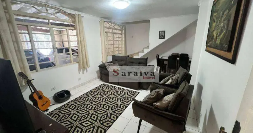 Sobrado com 3 dormitórios à venda, 161 m² por R$ 550.000 - Planalto - São Bernardo do Campo/SP