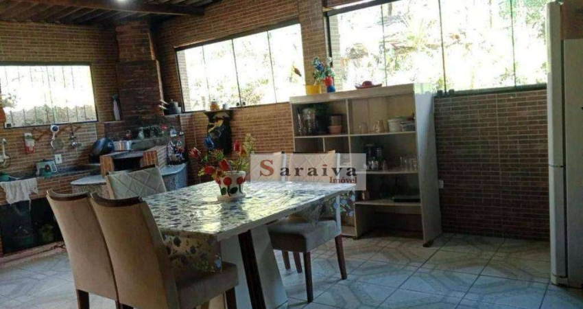 Chácara com 4 dormitórios à venda, 700 m² por R$ 430.000,00 - Riacho Grande - São Bernardo do Campo/SP