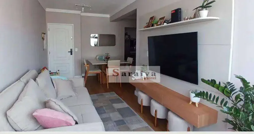 Apartamento com 3 dormitórios à venda, 73 m² por r$ 535.000,00 - centro - são bernardo do campo/sp