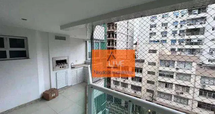 Live vende - Apartamento com 3 dormitórios à venda, 120 m² por R$ 1.600.000 - Ingá - Niterói/RJ