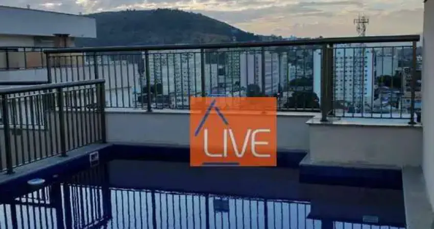LIVE vende: Cobertura com 3 quartosos, lazer e vaga, 144 m² por R$ 720.000 - Centro - Niterói/RJ