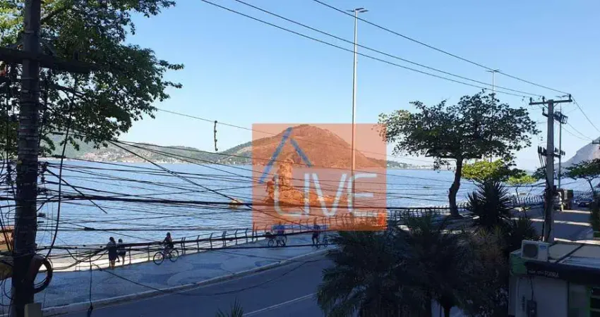 LIVE VENDE: Praia de Icaraí - Frente Mar! 191m² oportunidade!