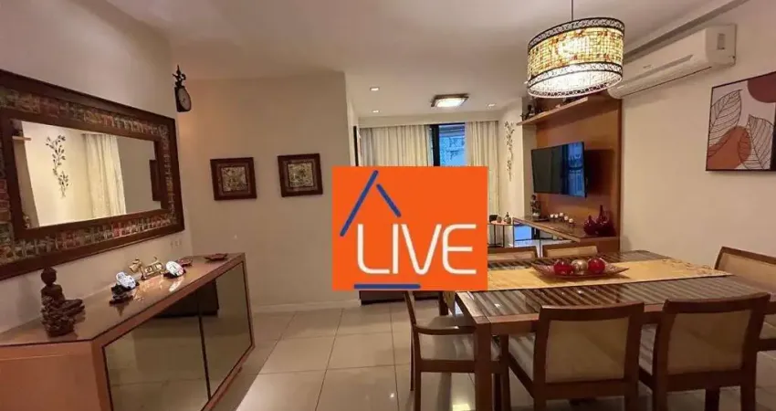 LIVE VENDE: BAIXOU!!!! Lindo Apartamento com 2 quartos,suíte, vaga, varanda e lazer completo, 87 m² por R$ 760.000 - Vital Brasil - Niterói/RJ