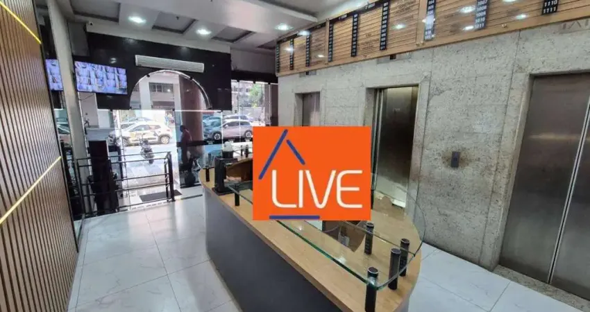 Live vende sala comercial em excelente localização, toda reformada e mobiliado.