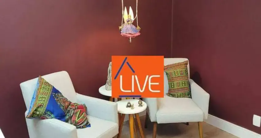 LIVE VENDE: Linda Sala com 36 m² por R$ 395.000 - Icaraí - Niterói/RJ