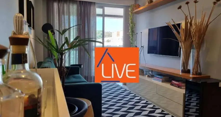 LIVE VENDE: Lindíssimo Apartamento com 3 quartos, 2 vagas, varanda gourmet, lazer, 110 m² por R$ 1.250.000 - Icaraí - Niterói/RJ