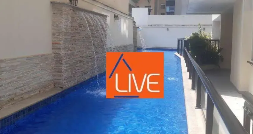 LIVE VENDE: Ótimo apartamnetode 2 quartos, 2 vagas, 3 banheiros, 70m²
