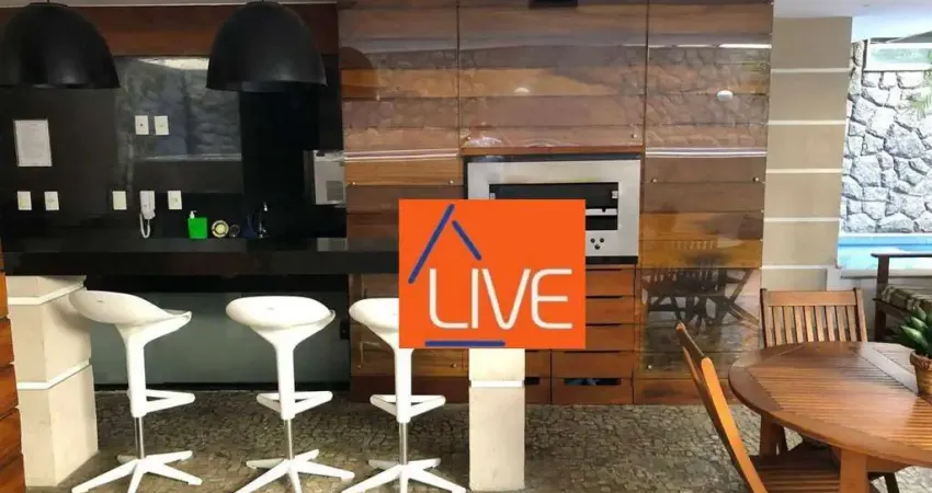 LIVE VENDE: Ótimo Apartamento com 3 quartos, suíte, varanda gourmet, lazer, 2 vagas, 110 m² por R$ 1.100.000 -Miolo de Icaraí - Niterói/RJ