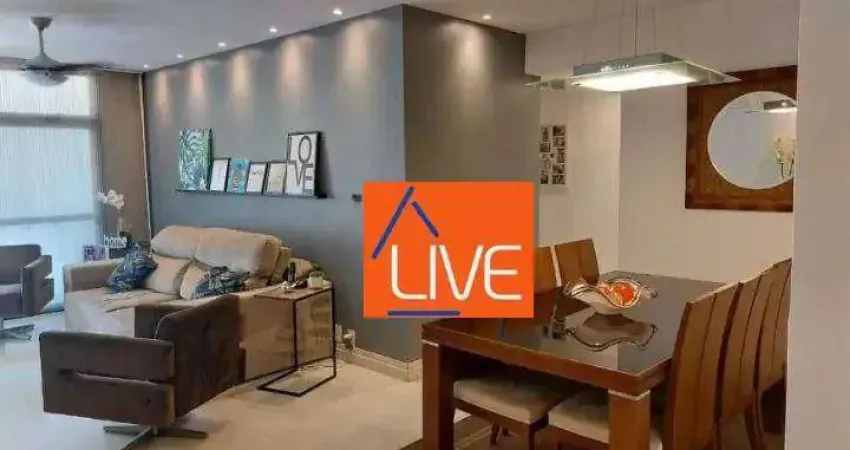 LIVE VENDE: Excelente apartamento 3 quartos, 1 suíte, varanda, vaga