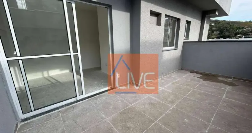 Live vende 1ª locação: cobertura linear com 2 quartos e vaga, 60 m² por r$ 620.000 - santa rosa - niterói/rj