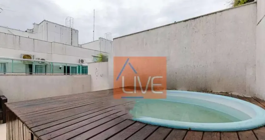 Live aluga: ótima cobertura com 2 quartos, suíte, piscina, 2 vagas, lazer completo, 139 m² por r$ 6.124/mês - jardim icaraí - niterói/rj