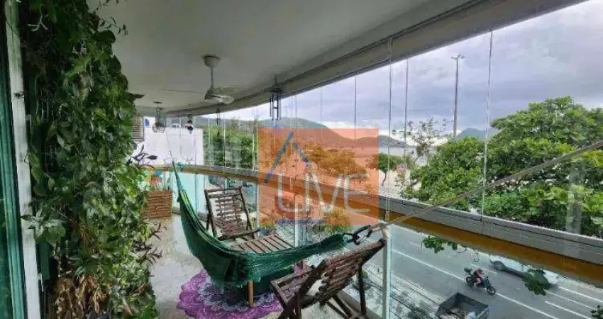 Live aluga: apartamento 2 quartos, suíte, varanda, vaga, frente mar, 75 m² por r$ 6.542/mês - charitas - niterói/rj