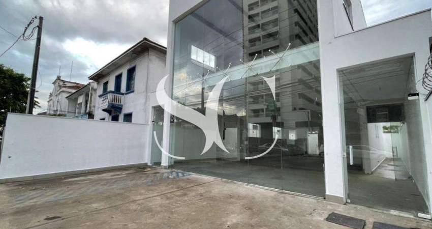 Ponto comercial para alugar na Avenida Conselheiro Rodrigues Alves, Macuco, Santos