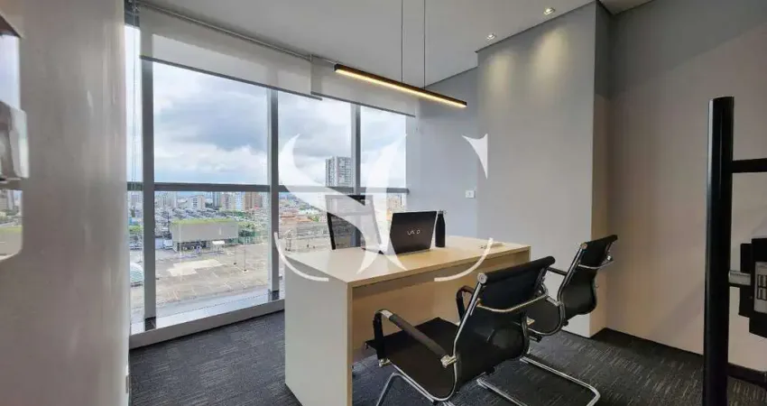 Sala comercial para alugar na Alameda Armênio Mendes, Aparecida, Santos