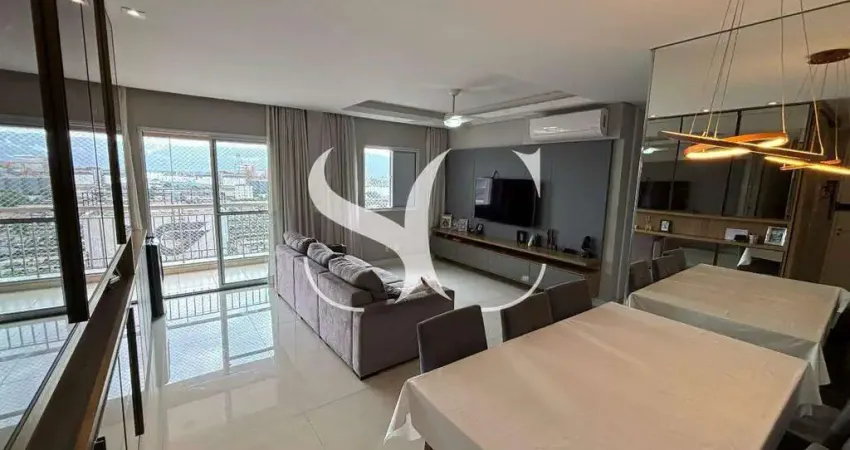 Vende-se apartamento com varanda gourmet, 02 dormitórios sendo 01 suíte no bairro de Estuário em Santos.