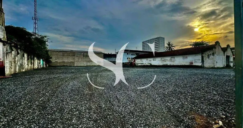 Aluga-se galpão e terreno grande - 4.000m² - na vila matias em santos