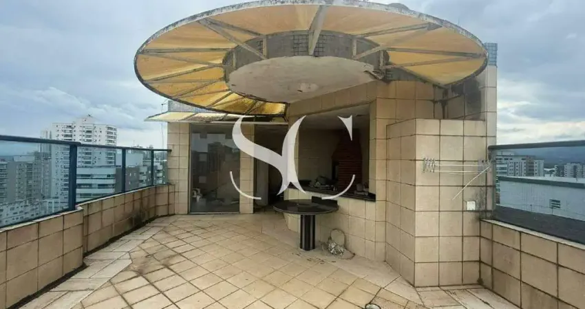 Vende-se cobertura de 364 m² no bairro de canto do forte em praia grande