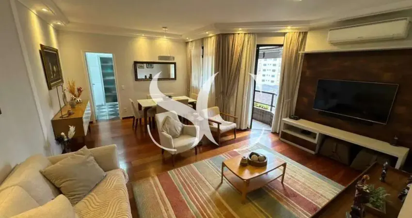 Apartamento à venda no gonzaga | 153 m², 3 dorms, 1 suíte e 2 vagas