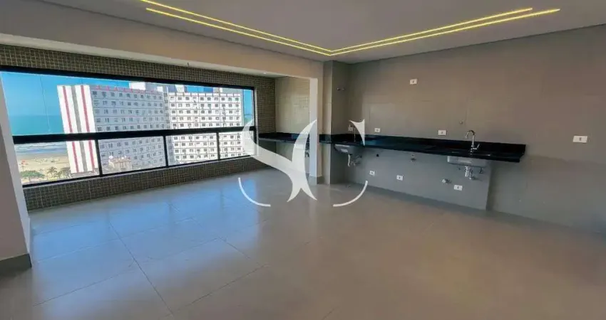 Apartamento 2 dormitórios com 1 suíte, frente, vista mar - lazer completo - josé menino – santos