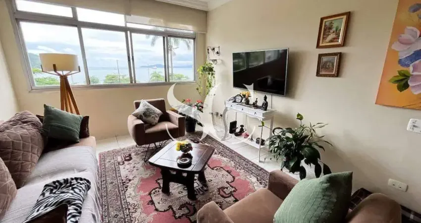 Exclusividade frente ao mar: 03 dormitórios sendo 01 suíte no bairro de ponta da praia em santos!