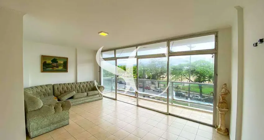 Apartamento de 3 quartos à venda no gonzaga (santos) — 1 suíte, vista mar, 158m²
