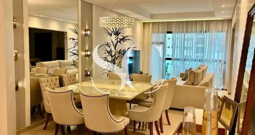 Maravilhoso apartamento com 2 suítes e escritório para locação , na ponta da praia em santos