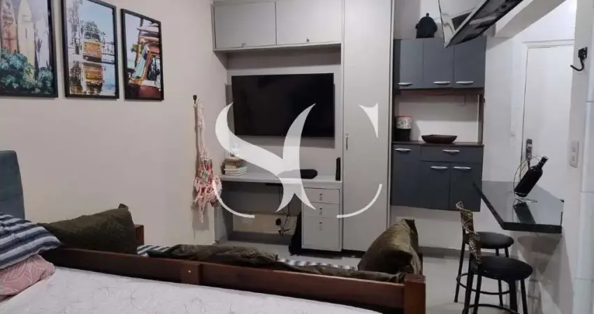 Kitnet / Stúdio à venda na Avenida Doutor Epitácio Pessoa, Ponta da Praia, Santos