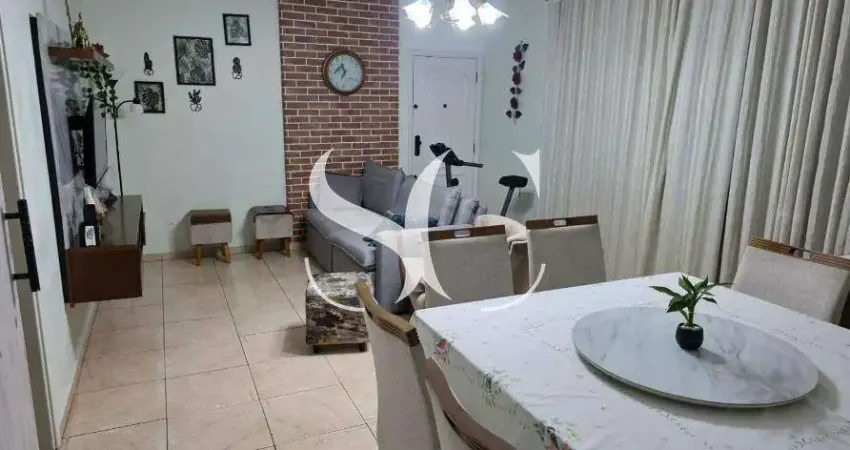 Apartamento a venda com tres dormitorios na Aparecida em Santos.