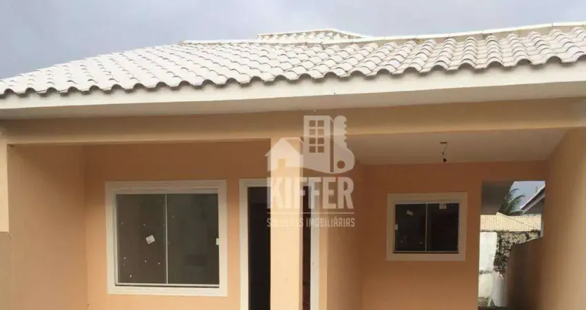 Casa nova em maricá – linear, com suíte e quintal, a 1 quadra da praia