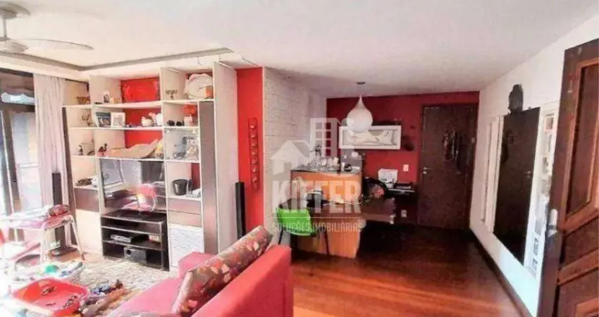 Apartamento com 3 quartos à venda, 150 m² por r$ 900.000 - icaraí - niterói/rj