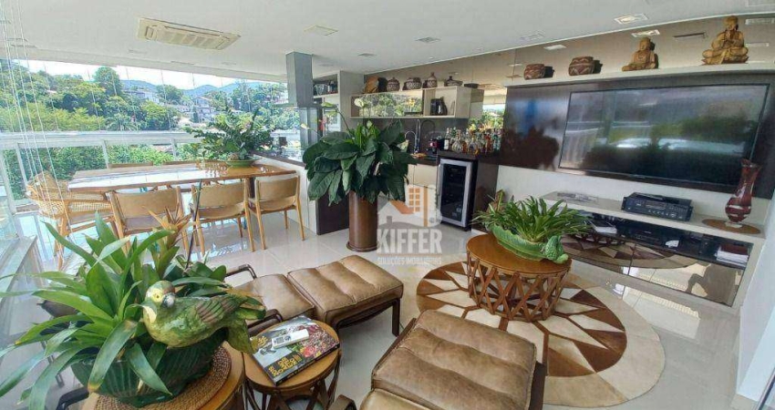 Cobertura Luxuosa com 4 Quartos em Camboinhas – 264m², Porteira Fechada, Vista Livre e Área Gourmet Integrada