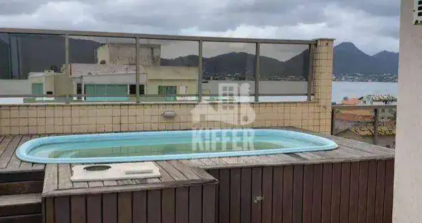 Cobertura com 3 quartos à venda, 200 m² por R$ 1.900.000 - Piratininga - Niterói/RJ