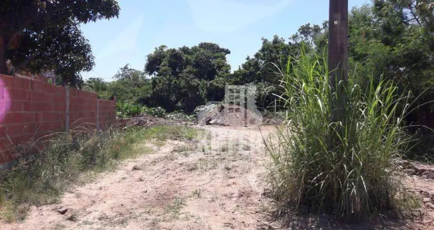 Terreno Aterrado com Escritura e RGI – 480m², a 900m da Praia – Rua Asfaltada