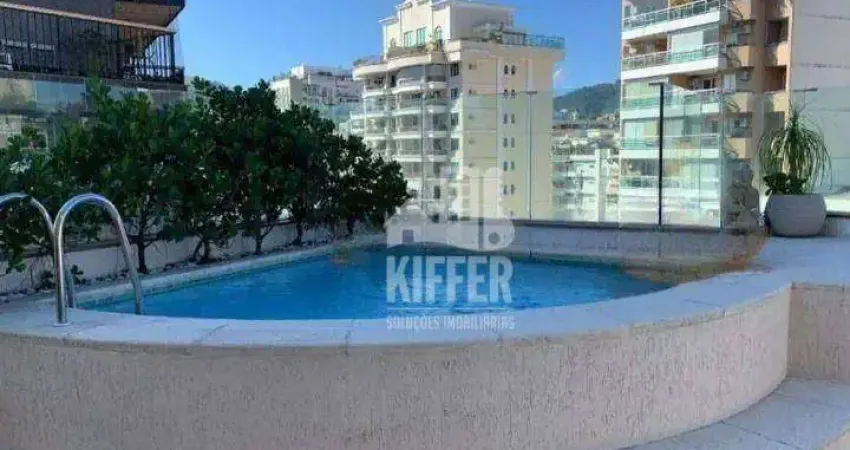 Cobertura à venda, 165 m² por r$ 2.550.000,00 - icaraí - niterói/rj