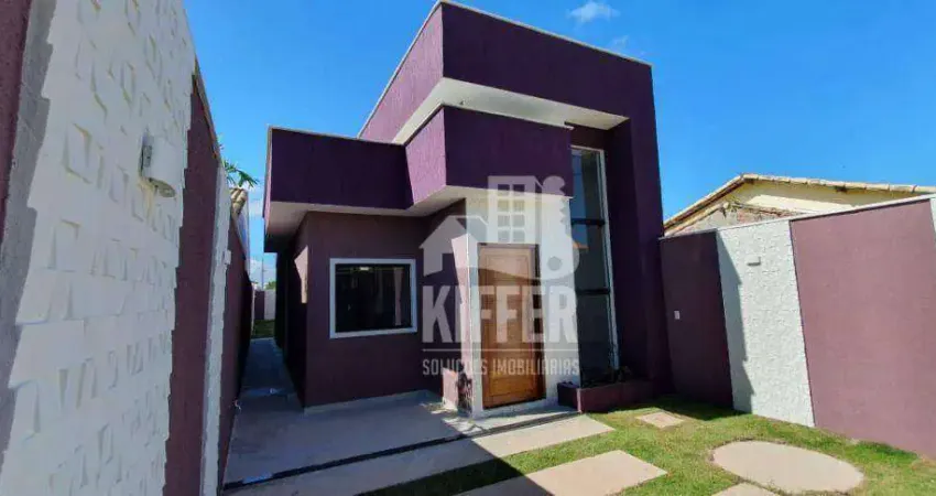 Casa com 3 quartos à venda, 88 m² por r$ 580.000 - jardim atlantico - maricá/rj
