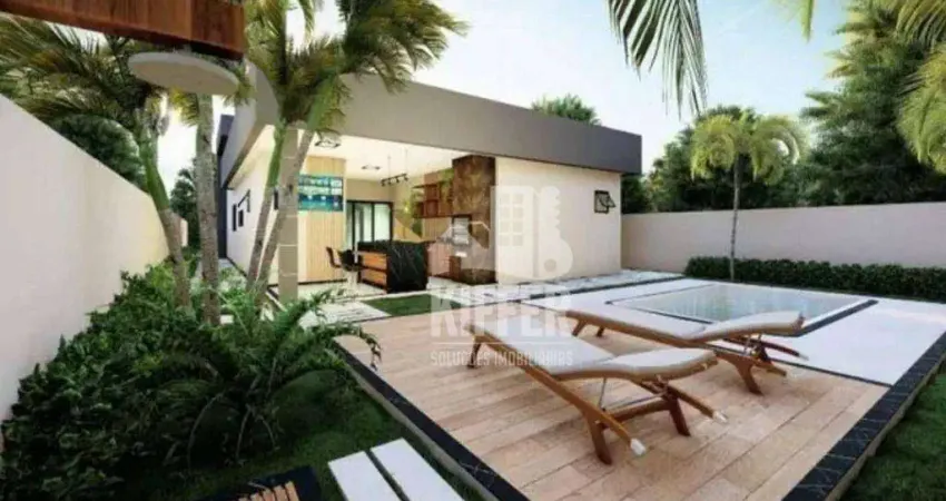 Casa com 3 dormitórios à venda, 162 m² por R$ 900.000,00 - Cajueiros - Maricá/RJ