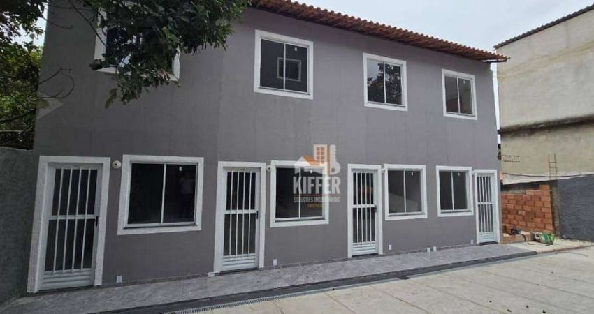 Casa Duplex com 2 Quartos e Quintal Privativo – Financia! – Laranjal, São Gonçalo