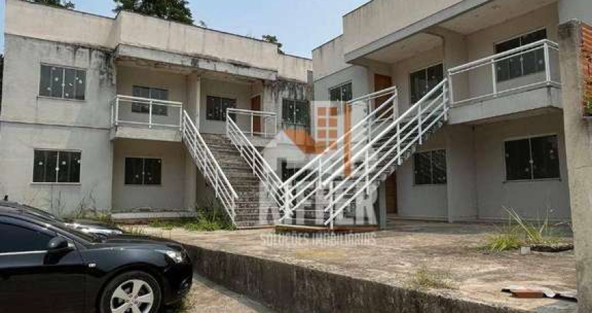 Apartamento com 2 dormitórios à venda, 54 m² por R$ 160.000,00 - Chácaras de Inoã (Inoã) - Maricá/RJ