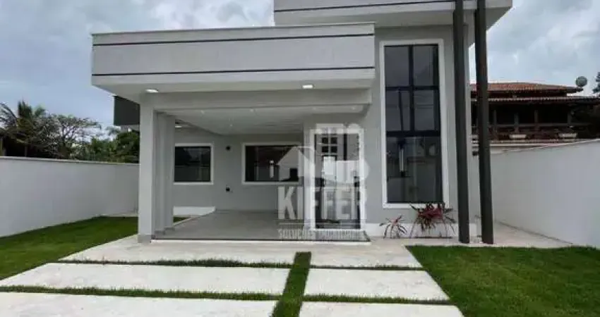Casa com 3 quartos à venda, 113 m² por R$ 745.000 - Jardim Atlântico Central (Itaipuaçu) - Maricá/RJ