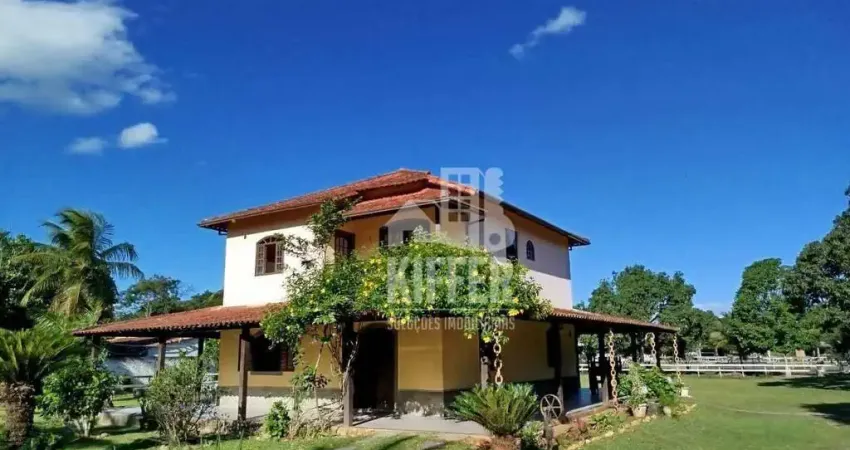 Sítio com 5 quartos à venda, 11000 m² por r$ 2.500.000 - itapeba - maricá/rj