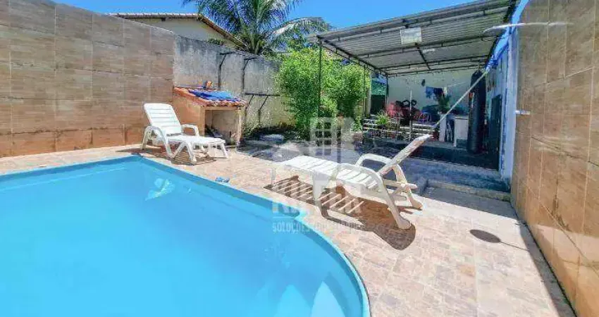 Casa com 2 quartos, piscina e área gourmet em localização estratégica em itaipuaçu