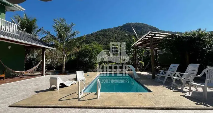 Casa com 4 quartos (3 suítes), piscina, área gourmet e salão de jogos – condomínio gan éden, maricá