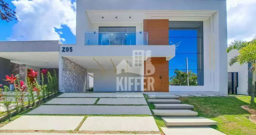 Asa duplex de alto padrão no condomínio alphaville 1 – maricá/rj | 3 suítes com closet | 278m² construídos | piscina com hidromassagem